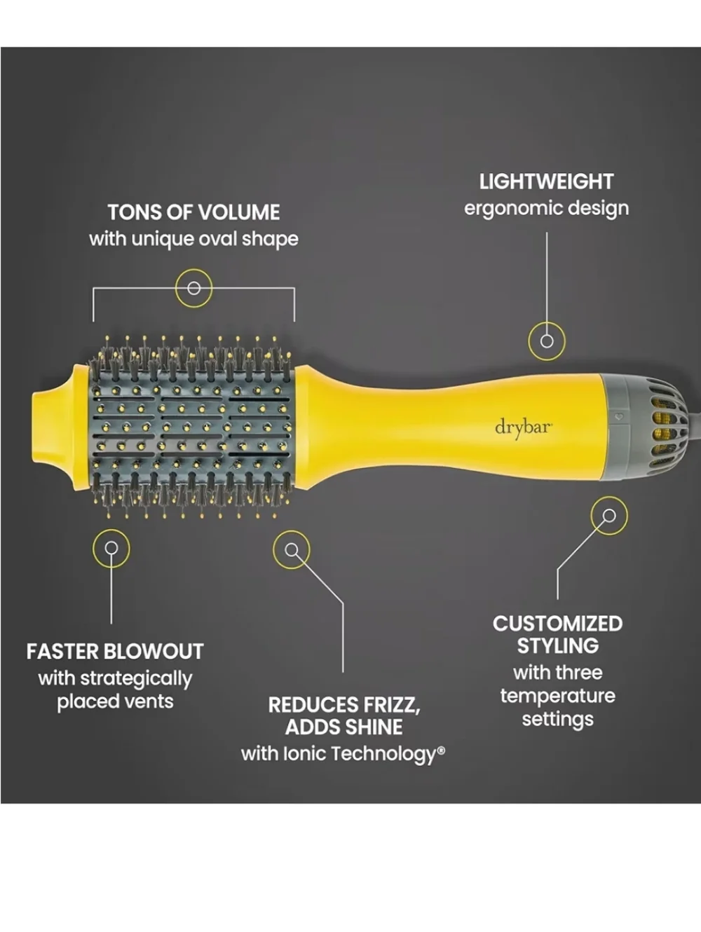 Drybar Double Shot Blow-drying Brush